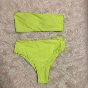 Neon bikini!